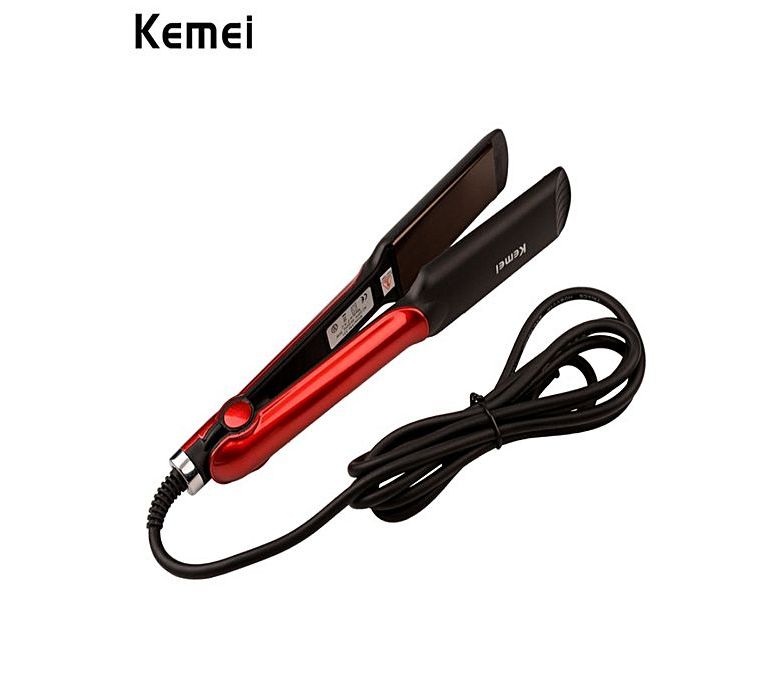 hair straightener with digital temperature control